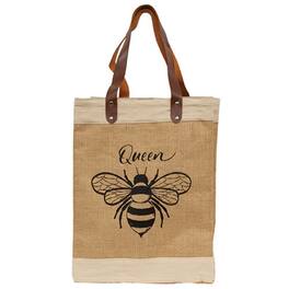 BreeBe - Queen Bee Jute Tote - Multi