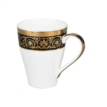 Front. Jiallo - The Majestic Tea Service Collection - Set of two 360cc Tea Cups - Multi Color.