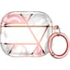 Front. SaharaCase - Empress Series Marble Case for Apple AirPods (3rd Generation) - Pink.
