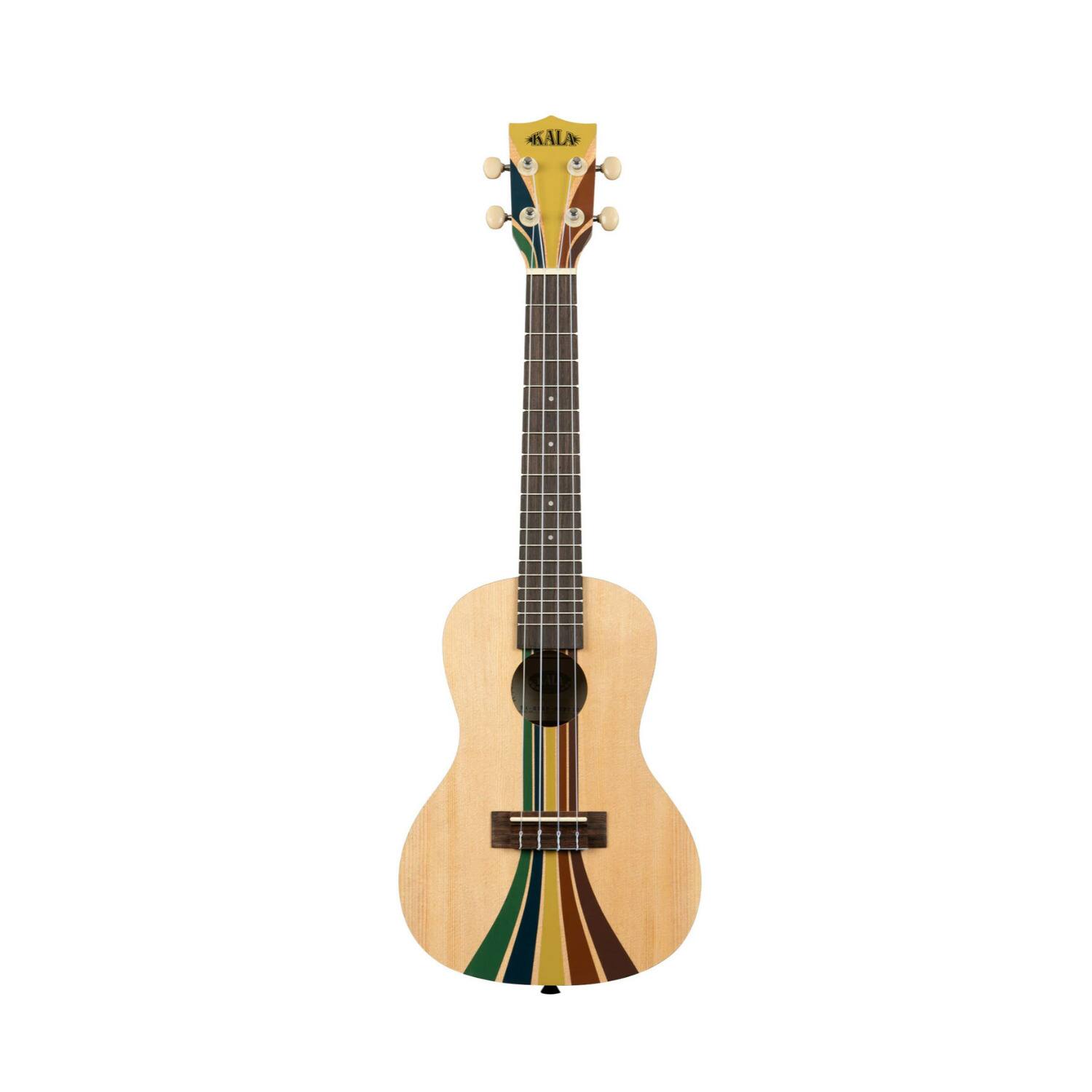 Front. Kala - Kala Riptide Concert 4-String Ukulele.