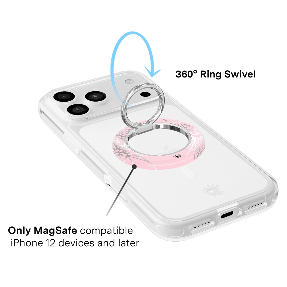 360° Ring Swivel

Only MagSafe compatible iPhone 12 devices and later