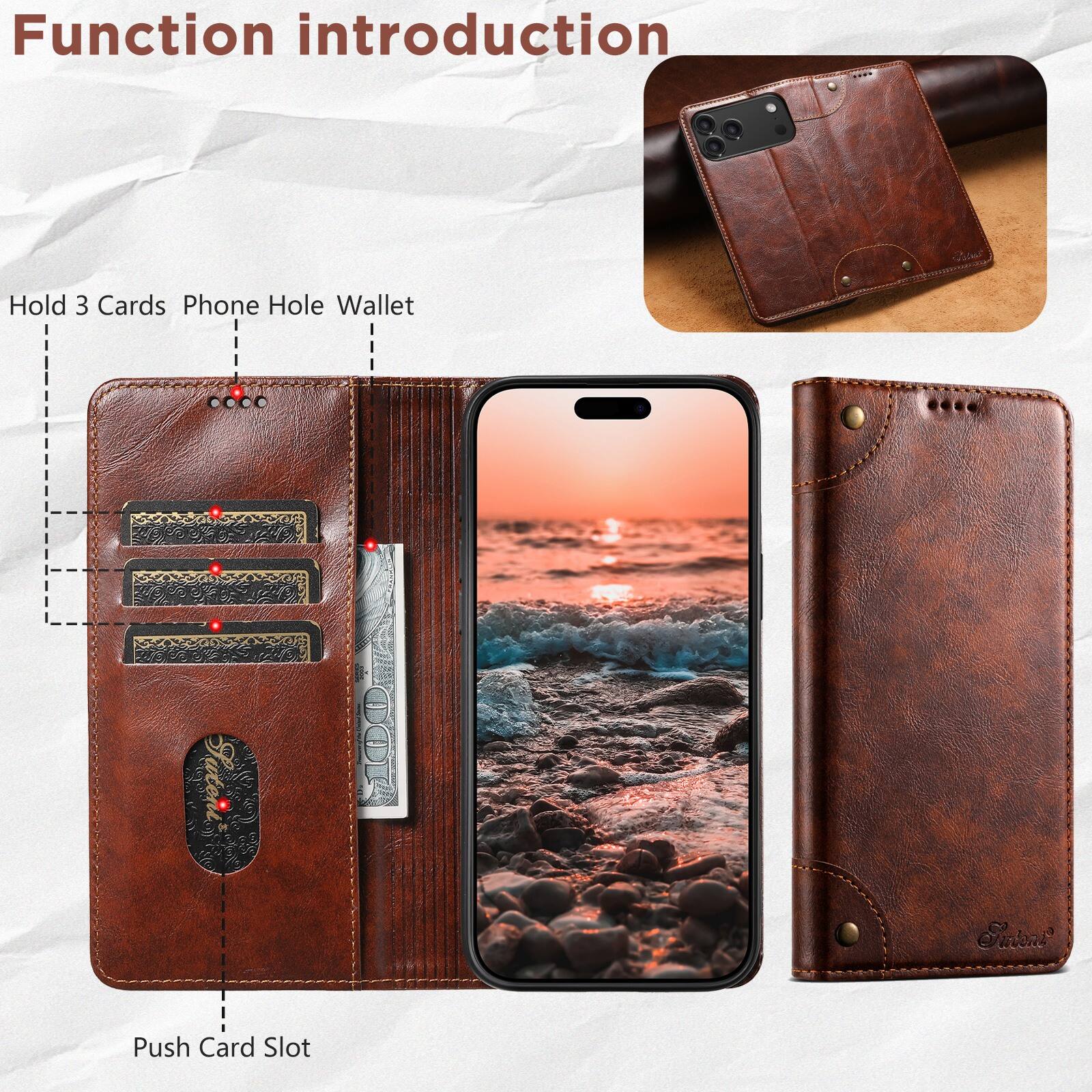 Function introduction

Hold 3 Cards Phone Hole Wallet

Push Card Slot