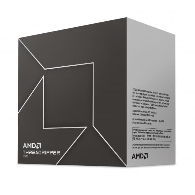 AMD - Ryzen Threadripper PRO 7995WX Processor - 96 CPU Cores & 192 Threads - 384MB L3 Cache - Up to 5.1GHz Boost Clock