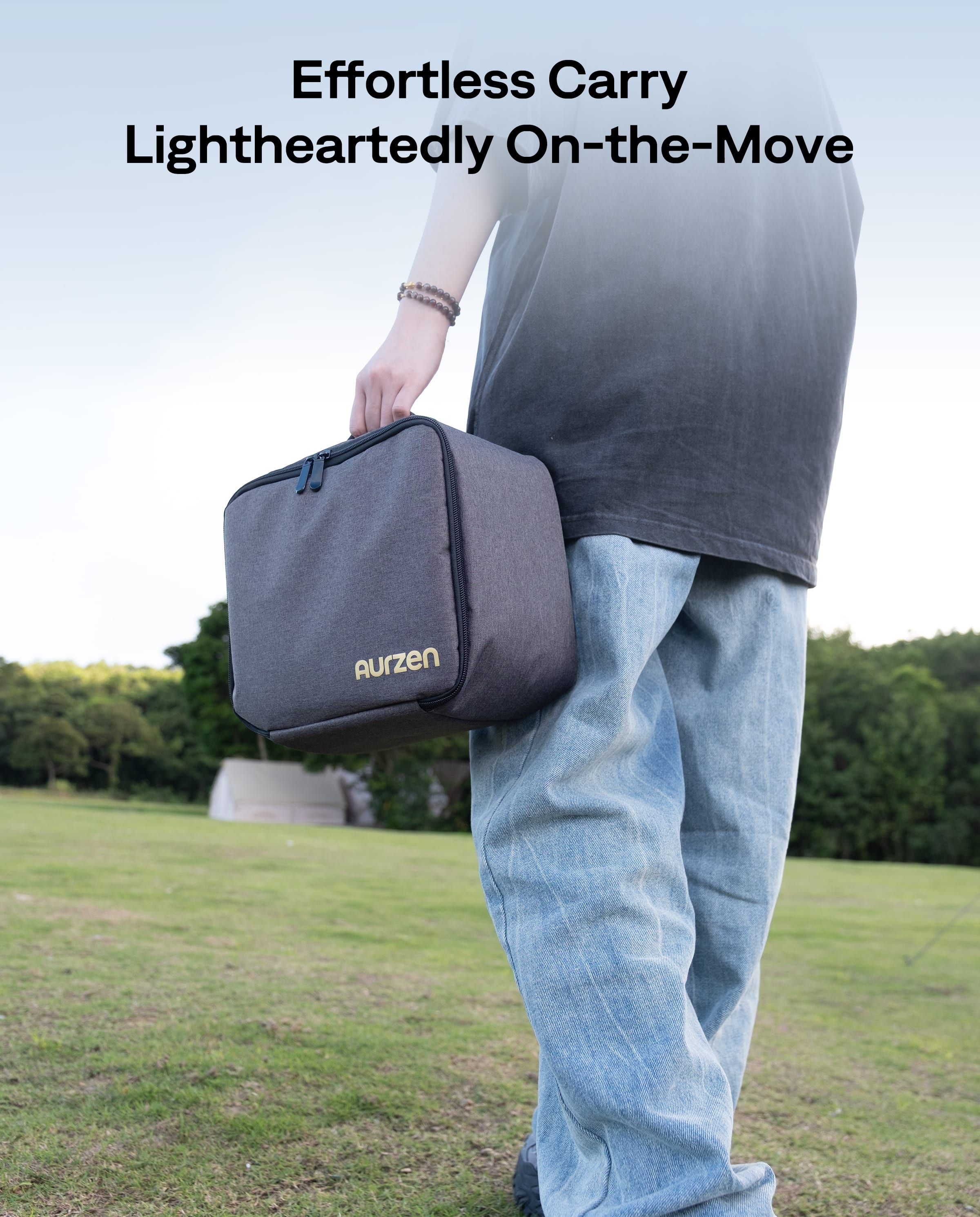 Projector Carrying Case, Portable Travel Bag with Accessory