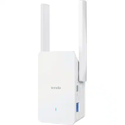 Front. Tenda - Tenda A33 Dual Band Wi-Fi 6 IEEE 802.11 a/b/g/n/ac/ax 2.91 Gbit/s Wireless Range Extender - 2.40 GHz, 5 GHz - 2 x - Unknown.