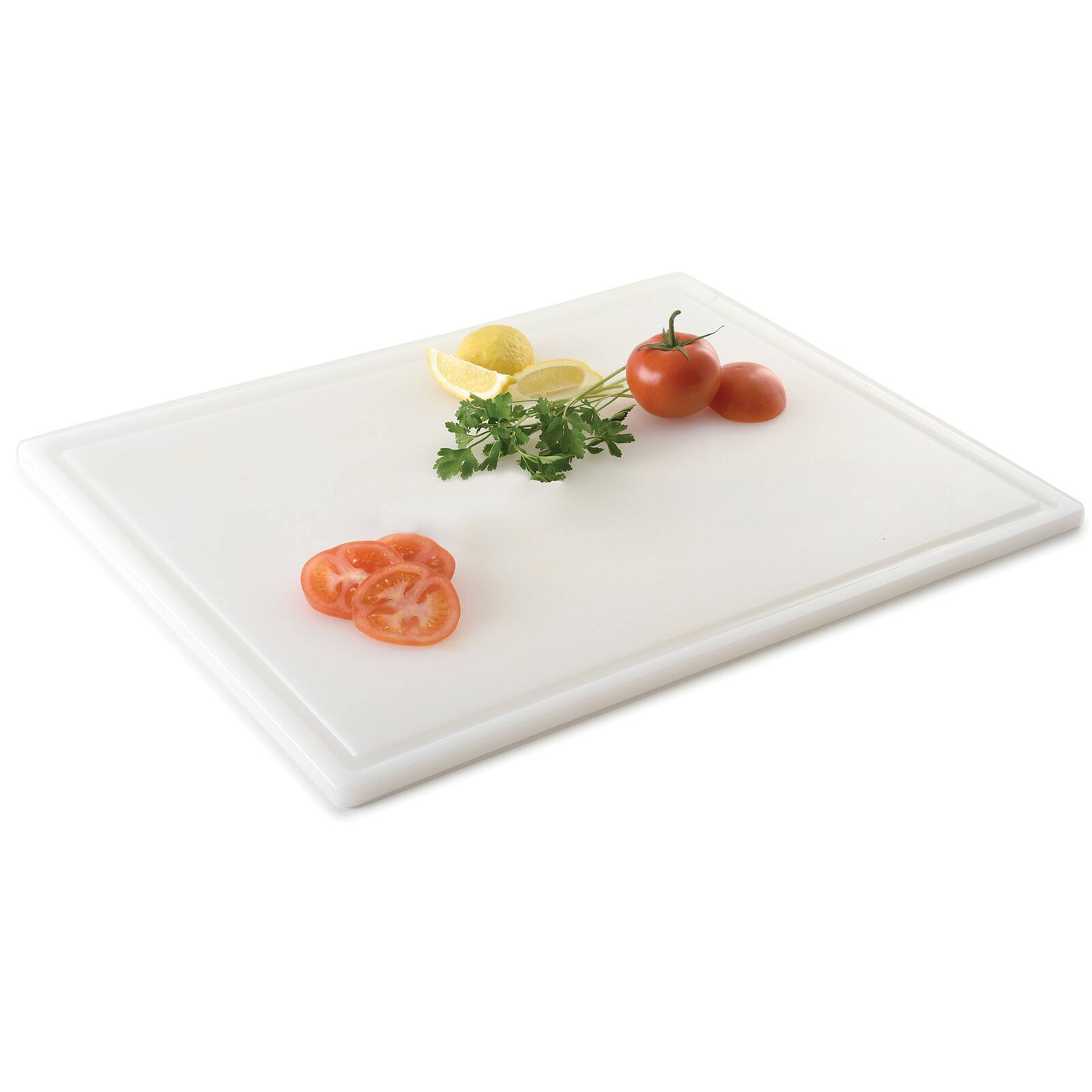 Alt View 3. Norpro - Professional 18-Inch x 24-Inch Cutting Board, White - White.