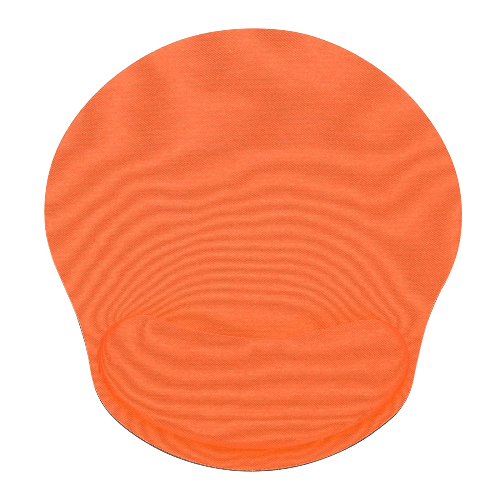 Unique Bargains - Ergonomic Gel Mouse Pad with Wrist Rest Support Memory Foam Mat Non-Slip Base for Office Computer Laptop Keyboard Home - Orange