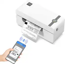 JADENS - Thermal Shipping Label Printer - White