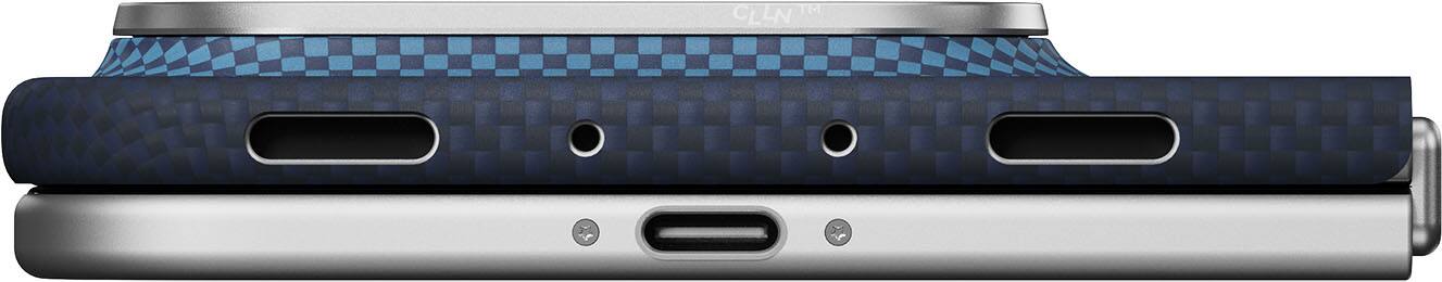 Alt View 2. Pitaka - Edge Case  for Apple iPhone Duo Back Cover - Over The Horizon.