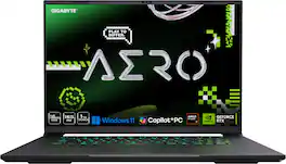 GIGABYTE - GAMING A16 Gaming Laptop - 165Hz 1920x1200 WUXGA - RTX 5070 - AMD Ryzen 7 2000 - 1TB SSD - 16GB DDR5 RAM - 2K - Black Steel