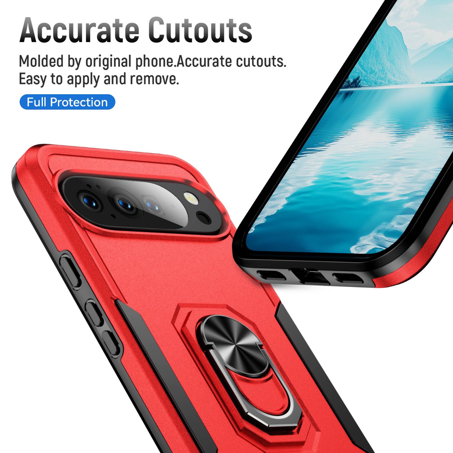 Accurate Cutouts  
Molded by original phone. Accurate cutouts. Easy to apply and remove.  
Full Protection