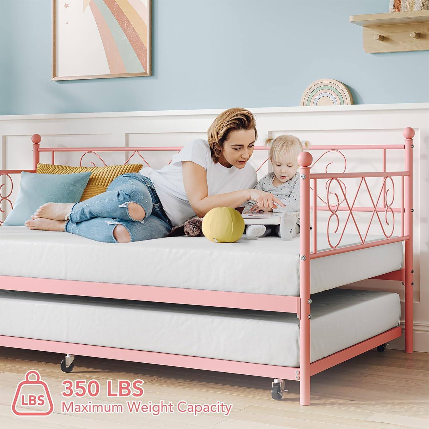 350 LBS  
Maximum Weight Capacity