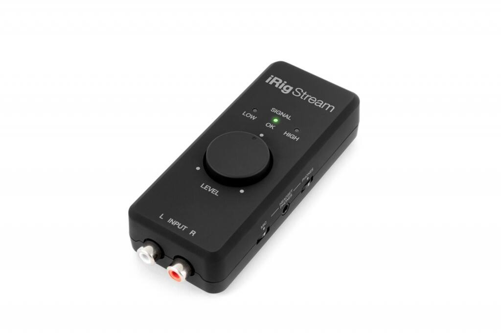 iRig Stream  
SIGNAL  
LOW OK HIGH  
LEVEL  
PHONES  
L INPUT R