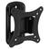 Front. Mount-It! - Single Stud Tilt & Swivel TV Wall Mount for 19–32" – Compact, Easy Install, VESA Compatible, Space-Saving - Black.