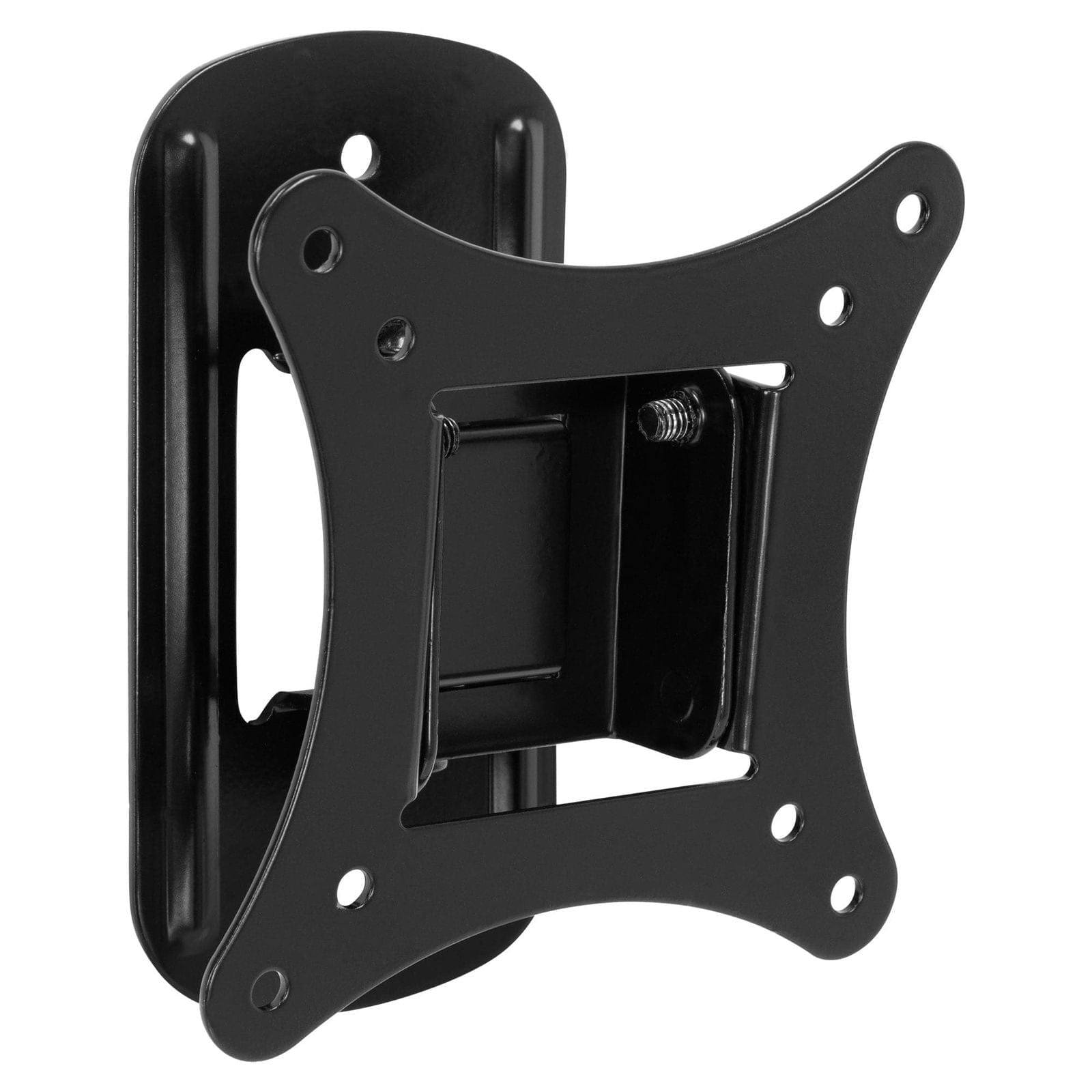 Front. Mount-It! - Single Stud Tilt & Swivel TV Wall Mount for 19–32" – Compact, Easy Install, VESA Compatible, Space-Saving - Black.