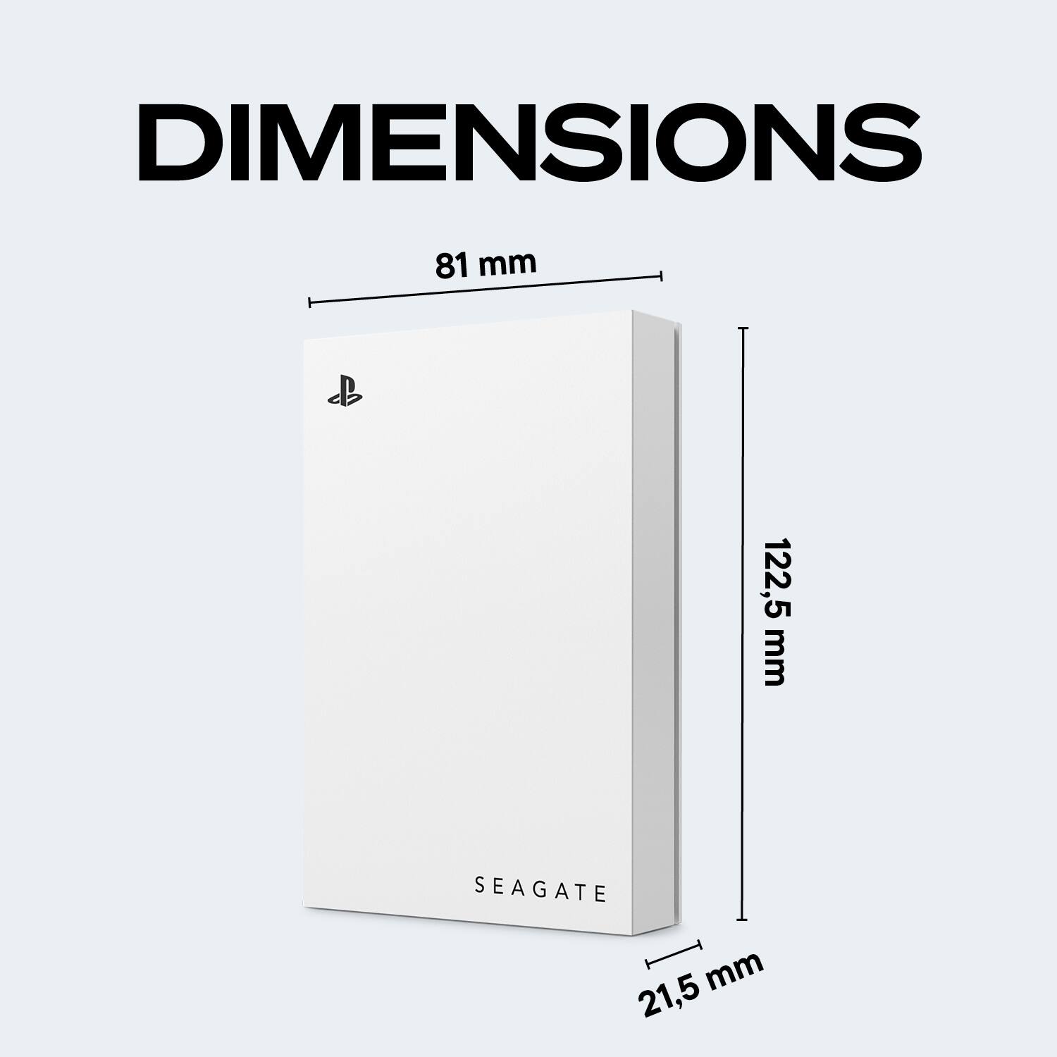 DIMENSIONS  
81 mm  
122,5 mm  
21,5 mm