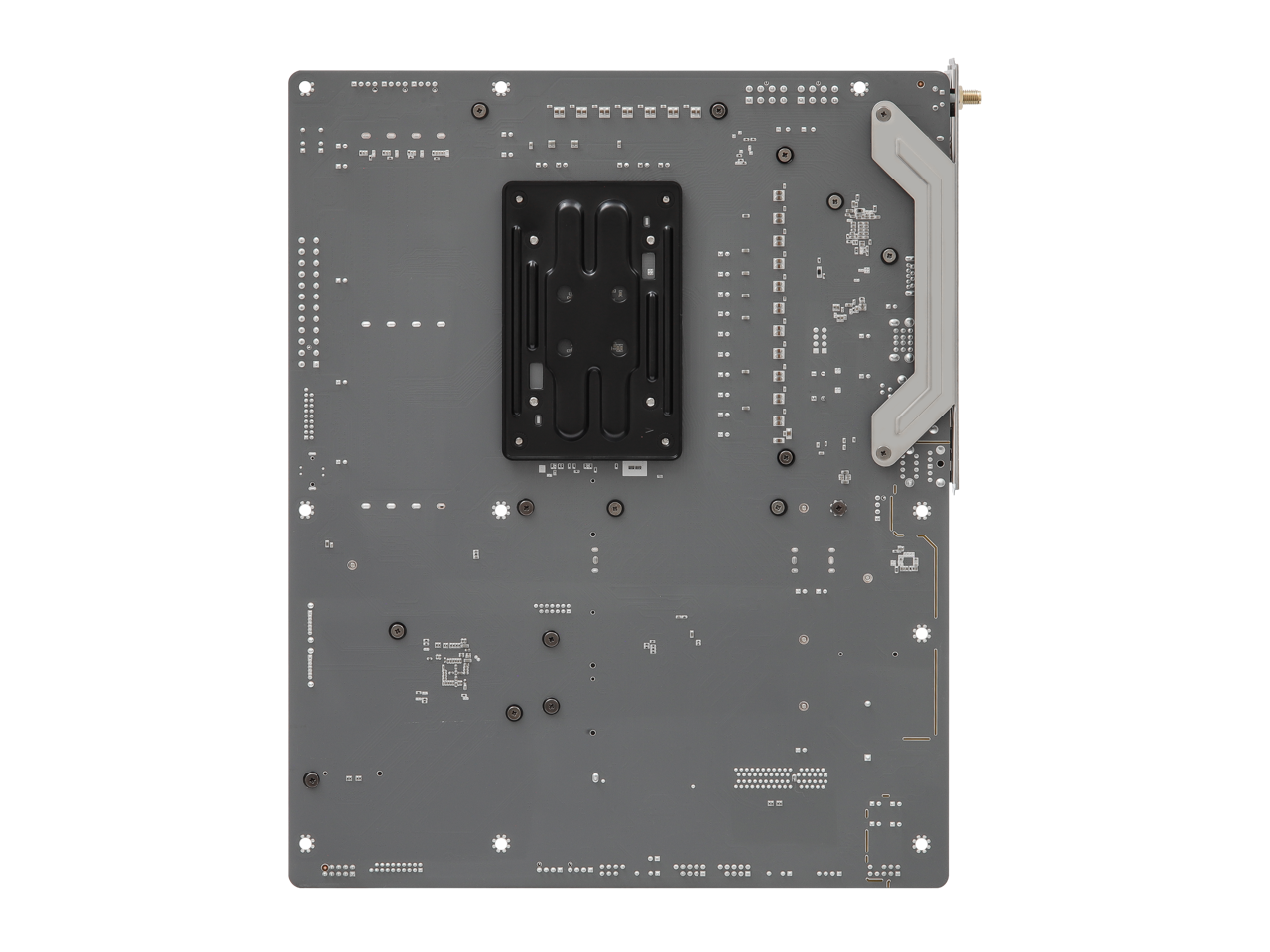 Alt View 3. ASRock - ASRock X870 Challenger WiFi White AM5 AMD X870 ATX Motherboard.