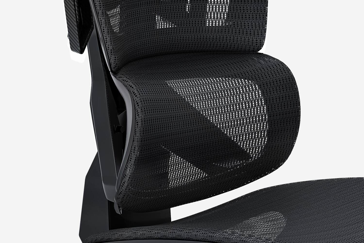 Alt View 1. AndaSeat - X-Air Pro Mesh Office Gaming Chair with Dynamic Lumbar Support, 3D Headrest, 5D Armrests & Adjustable Recline - Space Black.