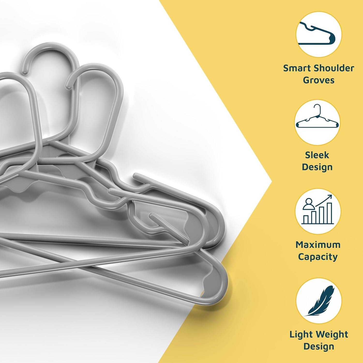 Smart Shoulder Groves, Sleek Design, Maximum Capacity, Light Weight Design