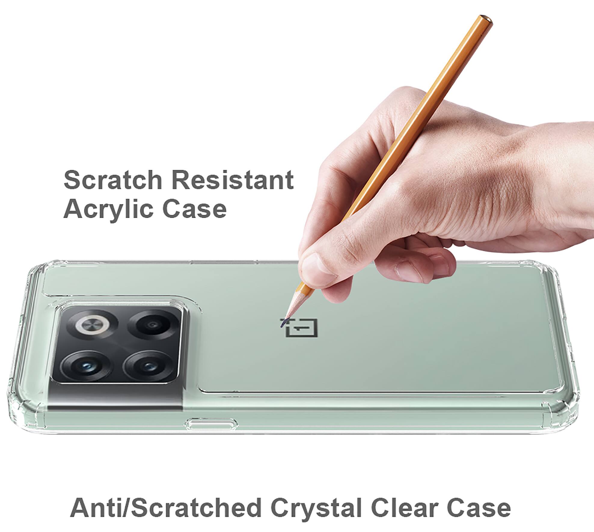 Scratch Resistant Acrylic Case  
Anti/Scratched Crystal Clear Case
