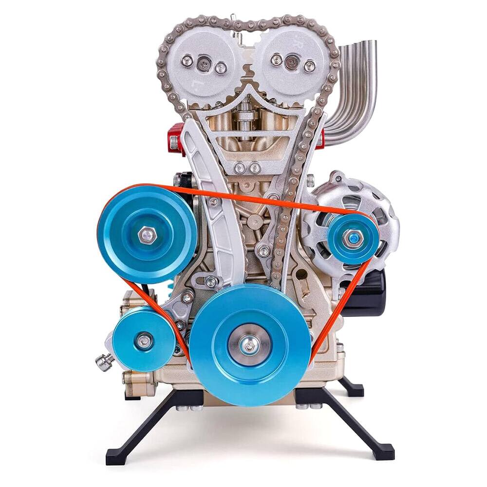 Alt View 4. Motorcity Classics - Model Kit 4-Cylinder Die-Cast Engine Model Kit by Motor City Classics.