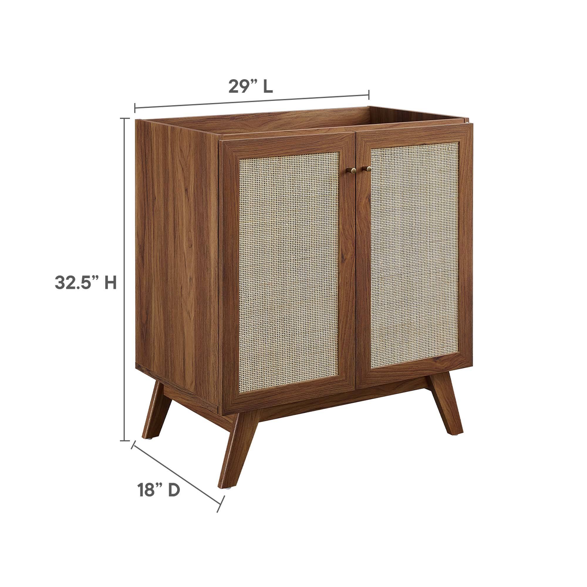 29" L x 32.5" H x 18" D