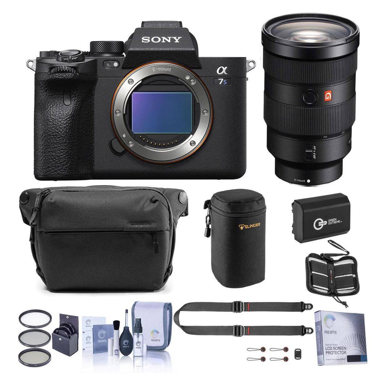 SONY  
E-mount  
α 7s  
AF MI AFTIMF  
E-mount  
Dear  
SLINGER  
EXTREME. GREEN  

PRO OPTIC  
BOCK  
20190  
STY  
-  
PROPPIC  
Calories Corn LCD SCREEN PROTECTOR