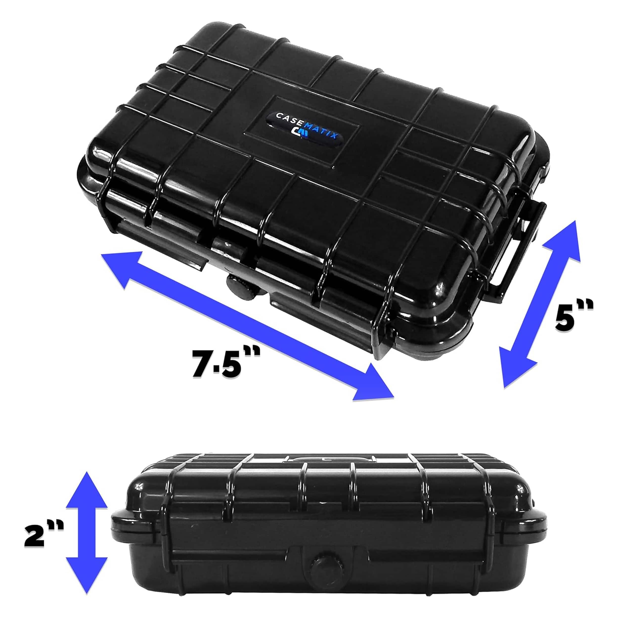 CASEMATIX Hard Shell Waterproof Travel Case for Garmin Drive 53