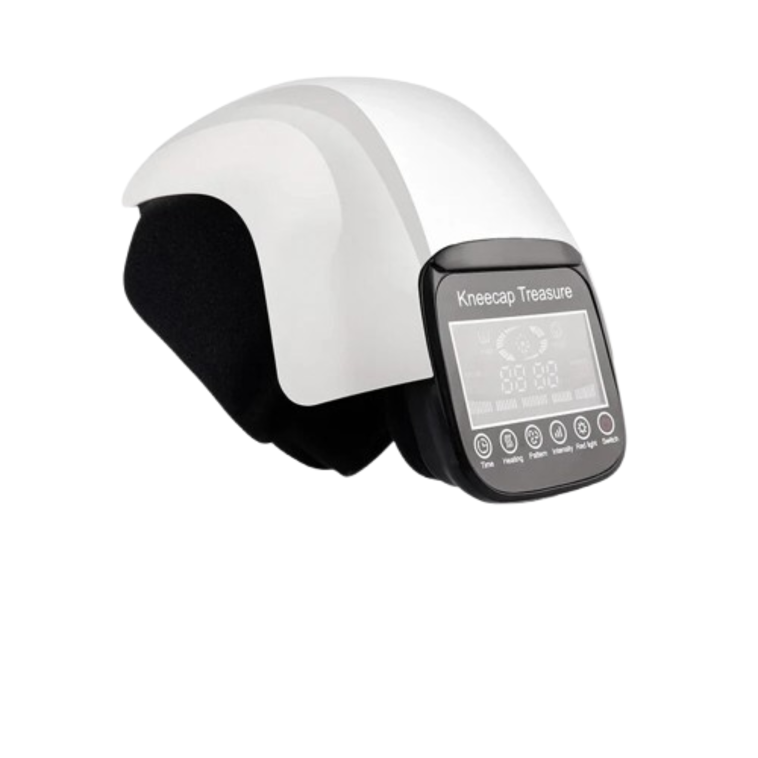 Home Collection - Cordless Knee Massager with Heat, Vibration & Infrared Therapy for Pain Relief (LED Light)