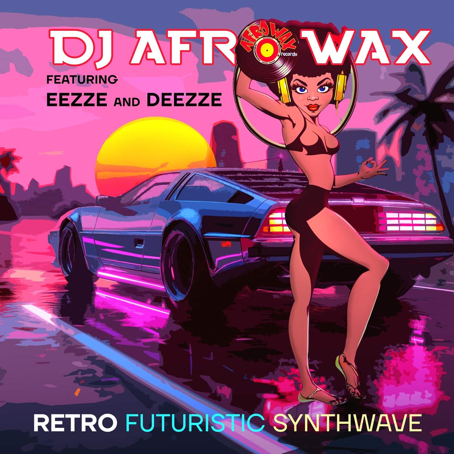 DJ Afrowax Featuring Eezze & Deezze - Retro Futuristic Synthwave   - COMPACT DISCS [CD] price history on PriceWatchPro
