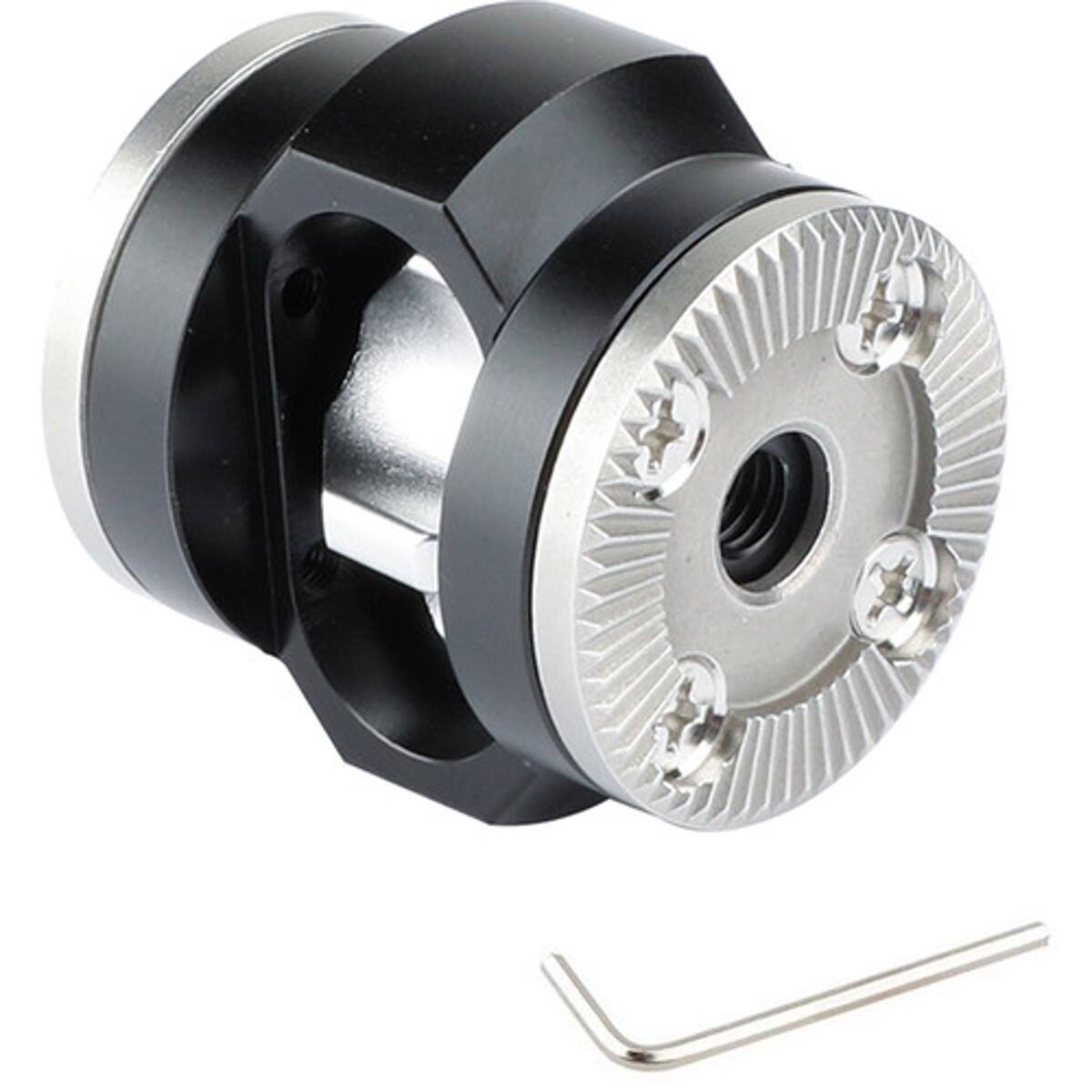 Alt View 3. CAMVATE - CAMVATE Double ARRI Rosette Extension Mount with M6 Male & Female Thread.