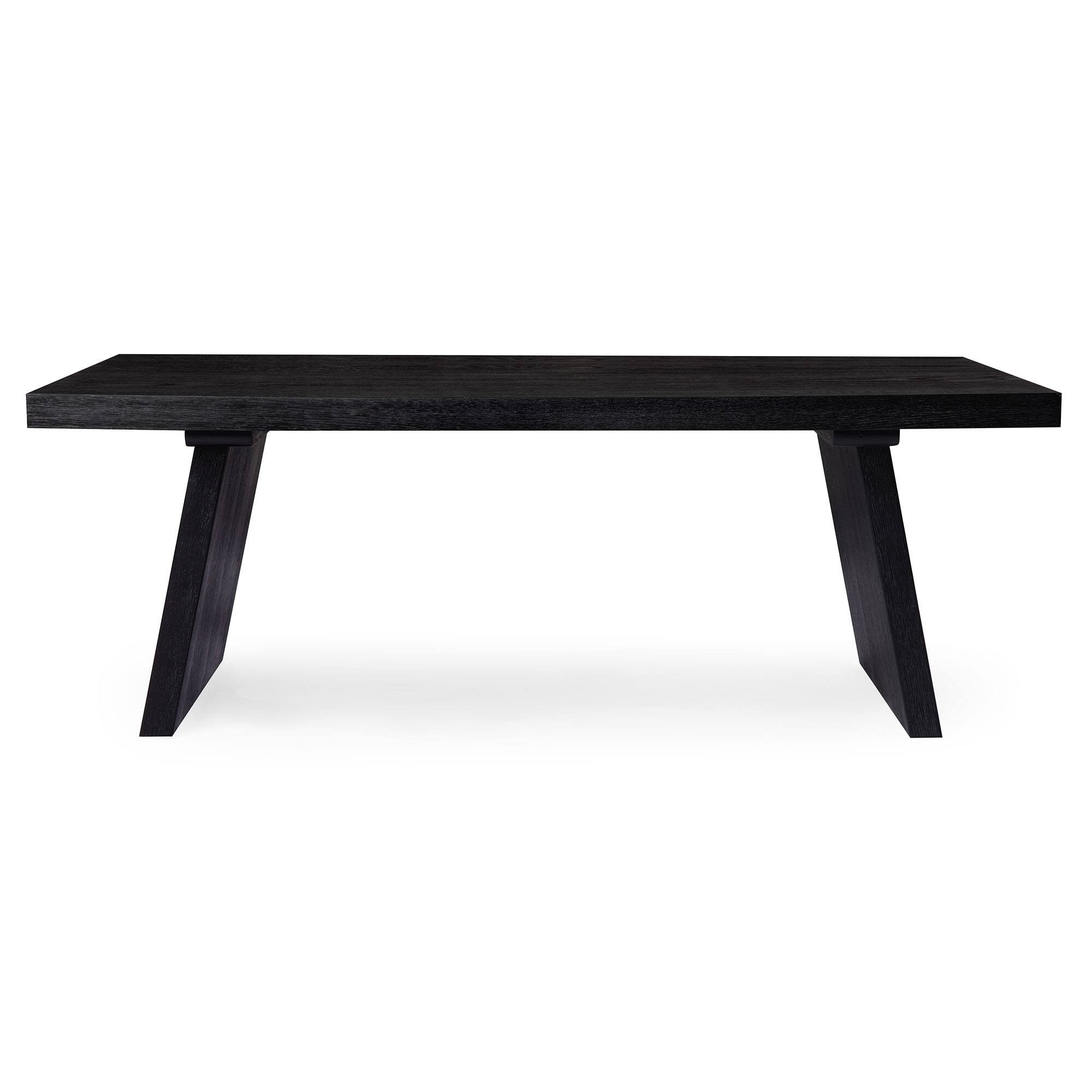 Alt View 1. Maven Lane - Maven Lane Marcella Wood Coffee Table, Contemporary Accent Table, Aged Black - Aged Black.
