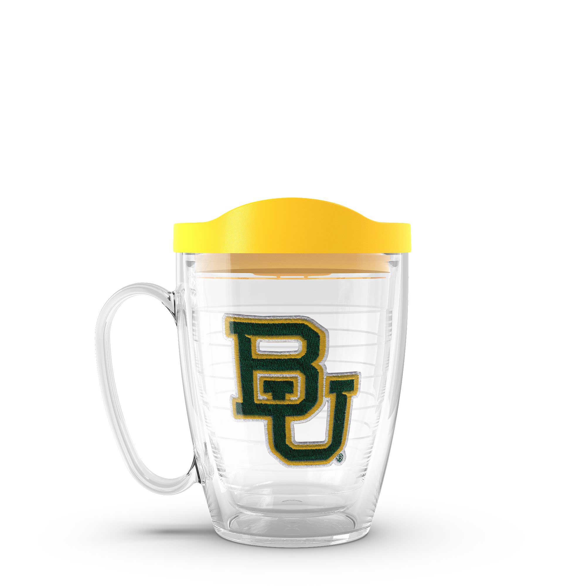 Front. Tervis - Baylor Bears 16oz. Emblem Classic Mug with Lid - Multicolor.