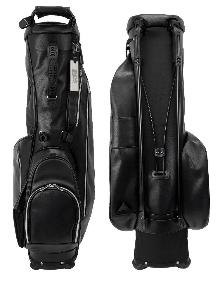 Back. Par 72 - PA5PNC18 Stand Bag - Black.