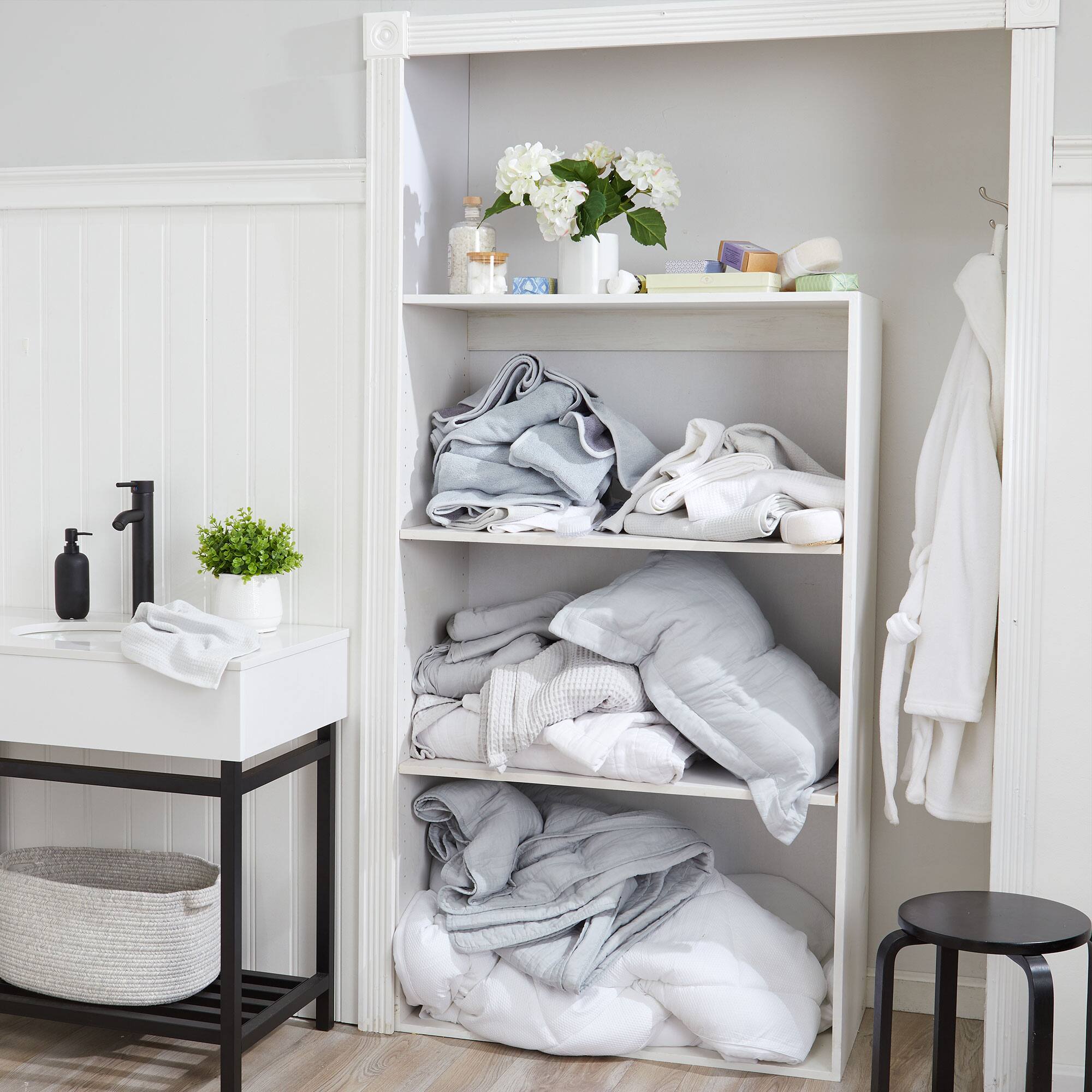 Alt View 4. RubberMaid - Rubbermaid Cleverstore 74 Qt Latching Plastic Storage Container & Lid (8 Pack).