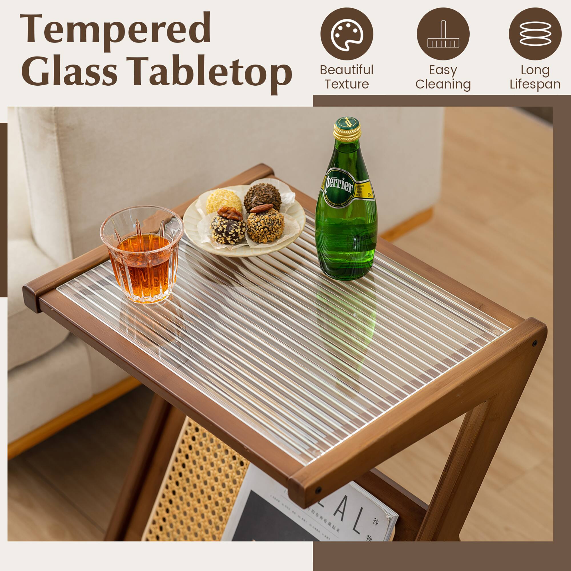 Tempered Glass Tabletop

Beautiful Texture
Easy Cleaning
Long Lifespan