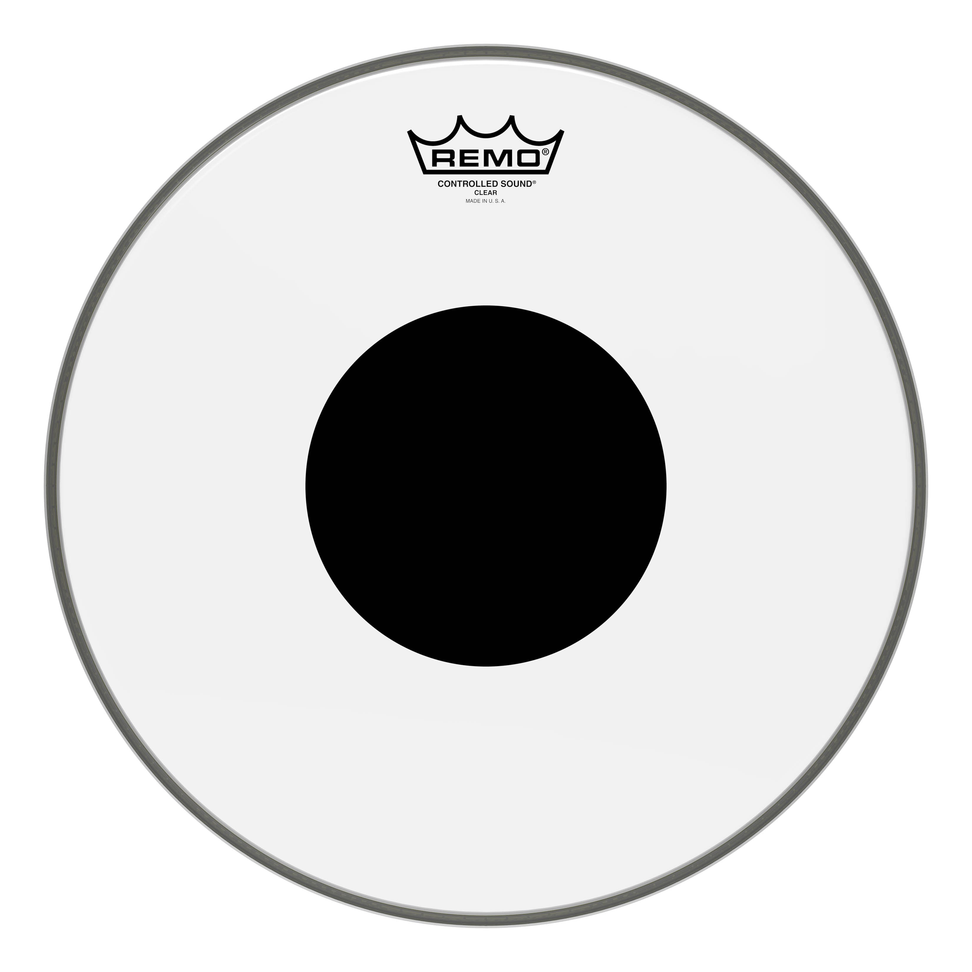 Remo - Controlled Sound Series Clear Black Dot Drumhead price history on PriceWatchPro