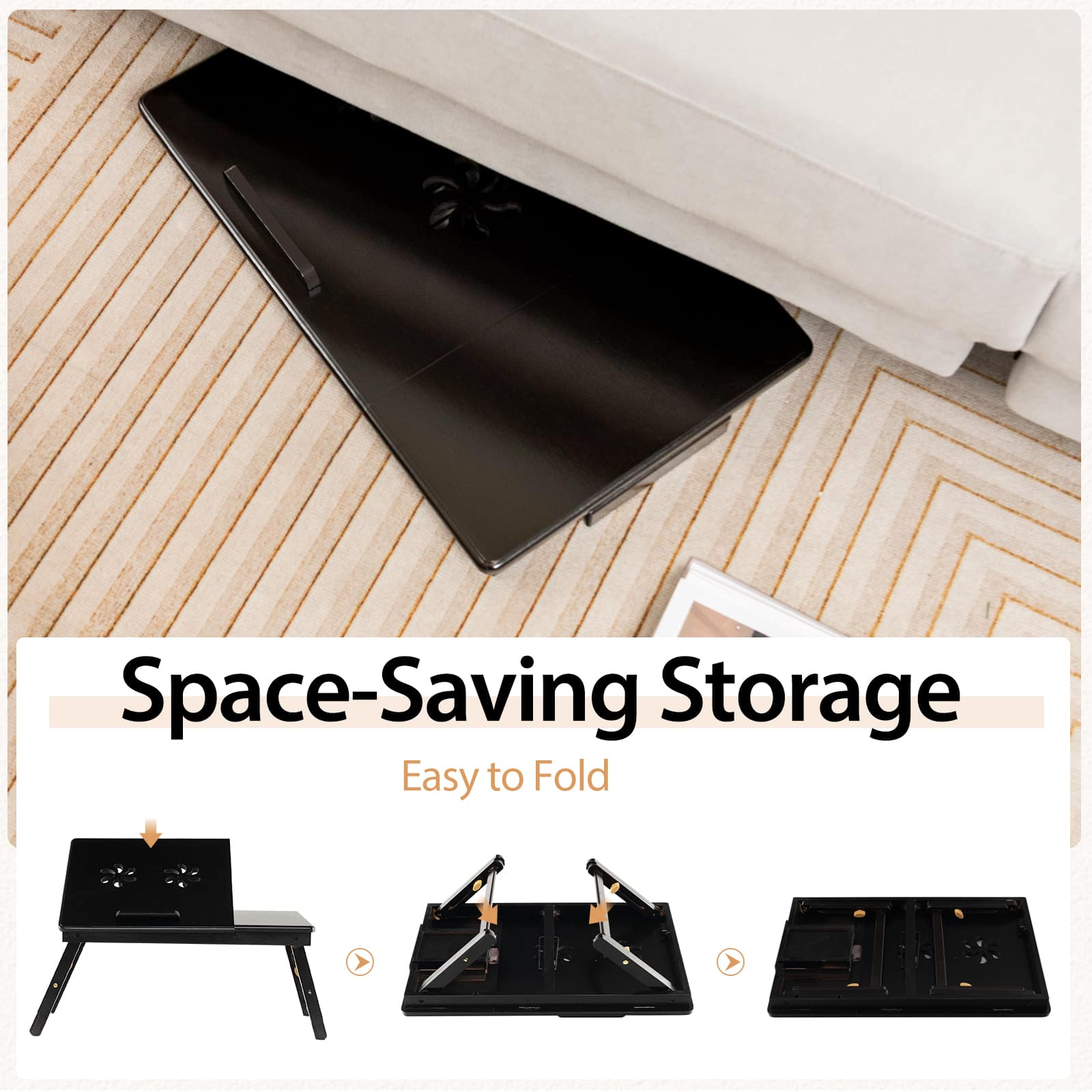 Space-Saving Storage Easy to Fold