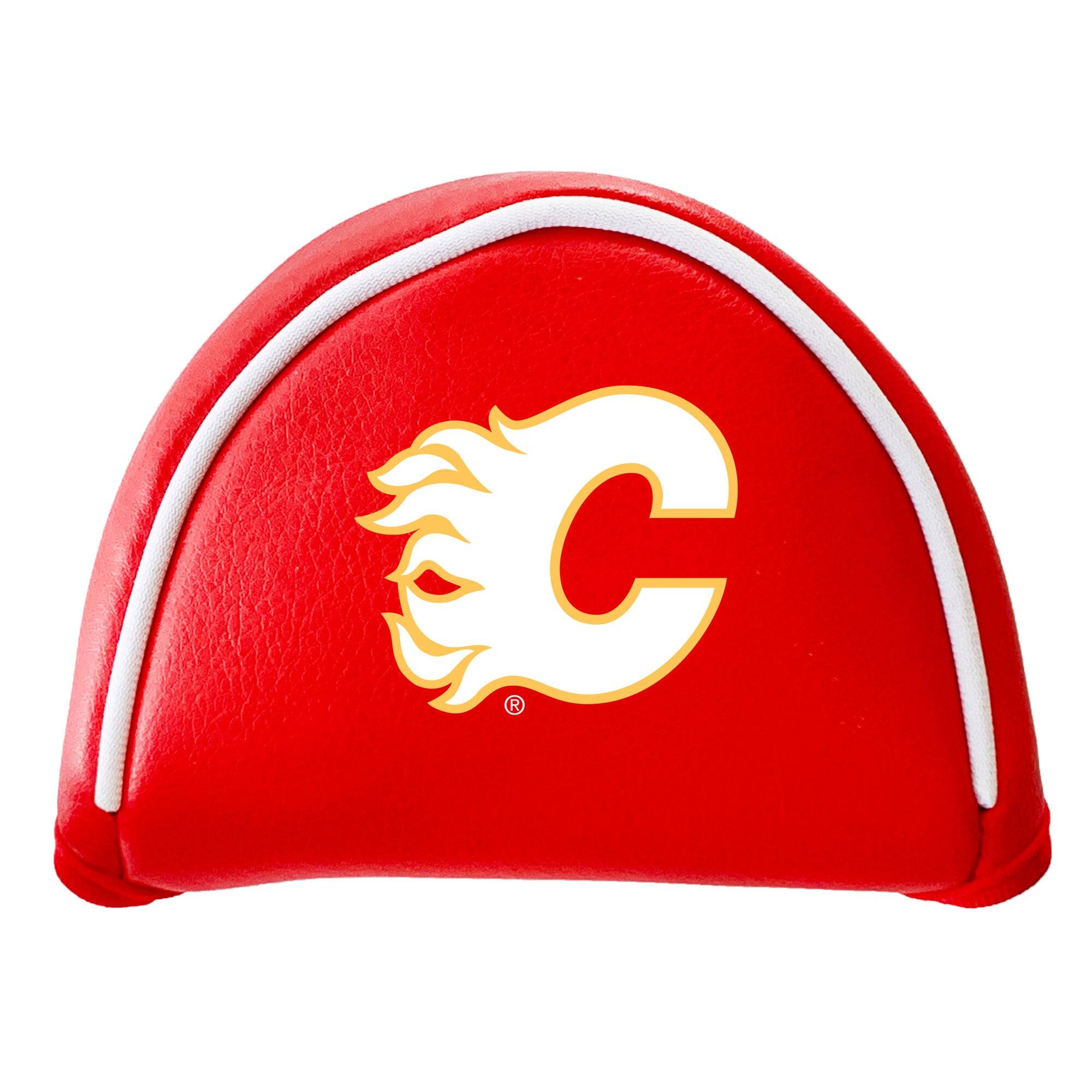 Team Golf - Calgary Flames Mallet Putter Cover - Multicolor