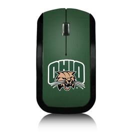 Keyscaper - Ohio Bobcats Solid Design Wireless Mouse - Wireless - Multicolor