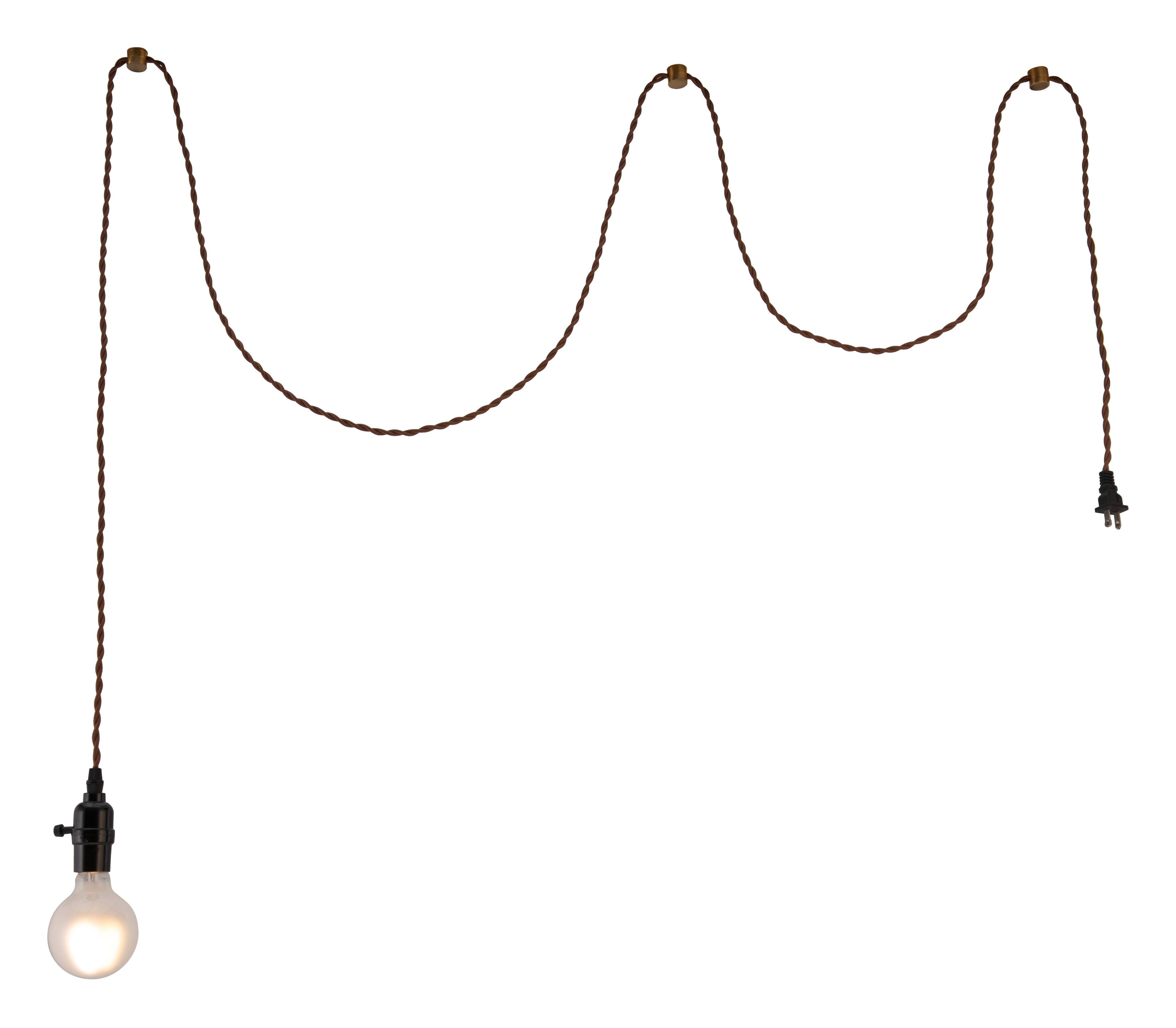 Front. Hivvago - Molly Ceiling Lamp Black - Black.