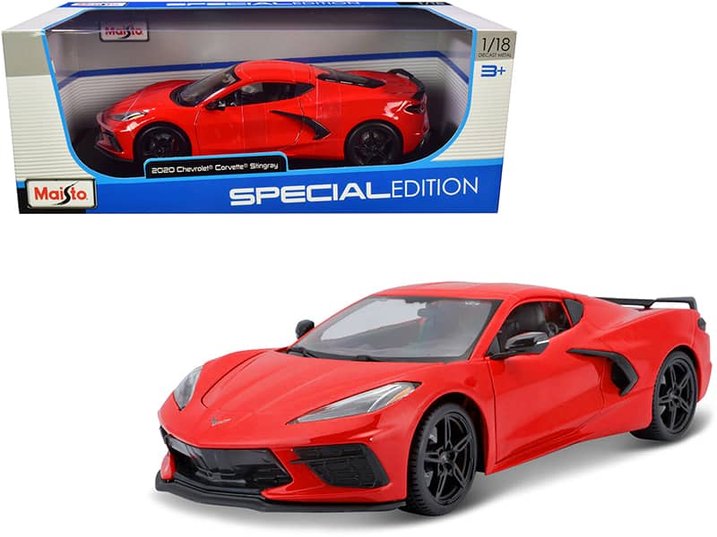 2020 Chevrolet Corvette Stingray C8 1/18 Diecast Model Car by