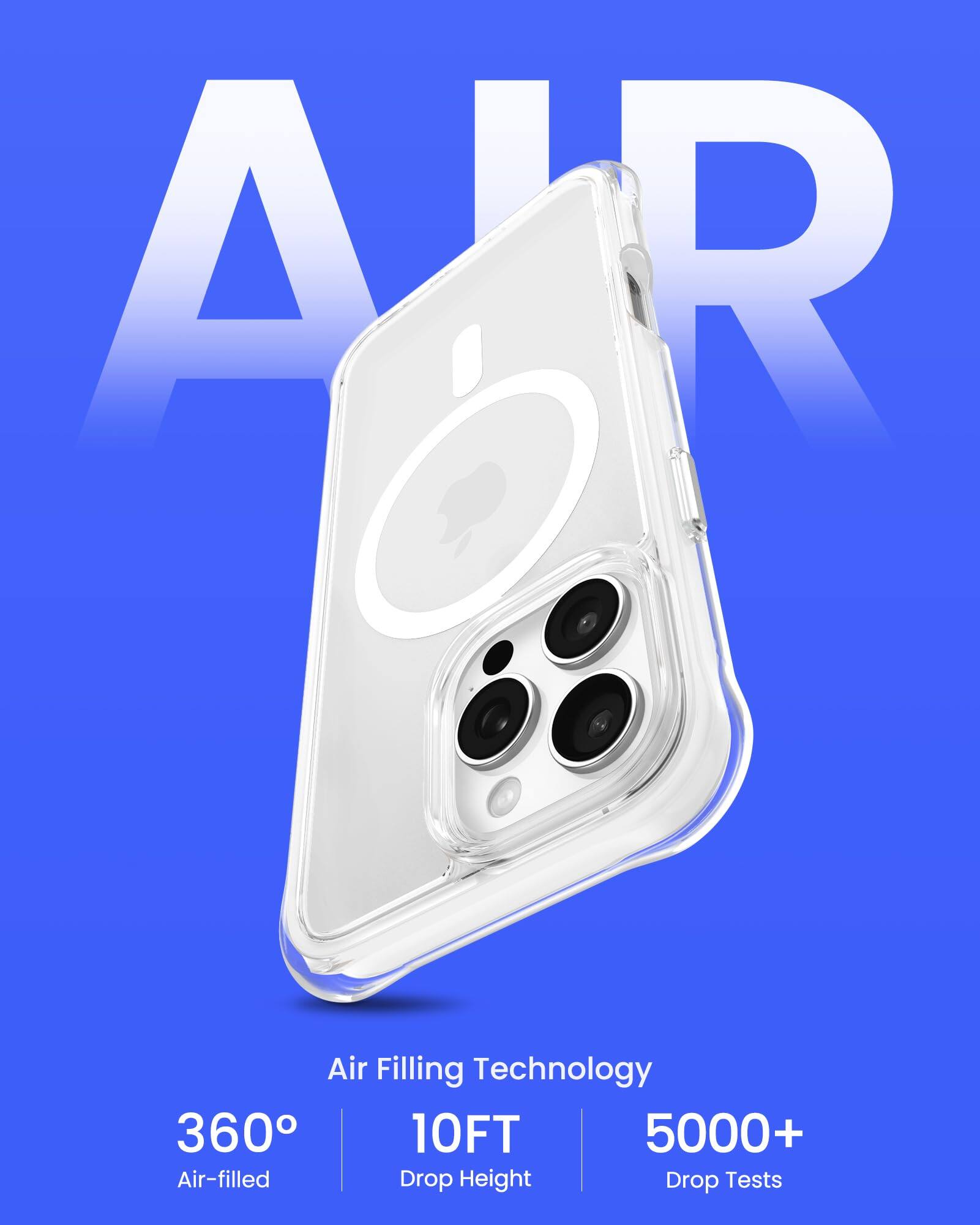 A AR R Air Filling Technology 360 10FT 5000+ Air-filled Drop Height Drop Tests