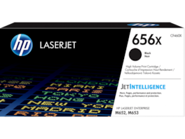 HP - 656X High Yield Black Original LaserJet Toner Cartridge, ~27,000 pages,