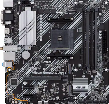 SO ATX12V 1/52 00 .. tmn MUW B7 I DODO rUTSN . CPU_OPT SOCKET1331 CPUFAN 1 HOME SOSEU N DIMM_D2 M2EI dsus Wets dewsun BATTERT ASUS SFIS MAY CA U3201 EU nuvaTon m 20T IX312 PCIEX1 SPOLF OUT 2288 220 PRIME B550M-A WIFI II R1.03 28e 22 0R COM_DEBUG 1I1h 111- FANZ SPEAKER - PHOSDOS ASUS SOCKETS COM MADENI USB12 USB34