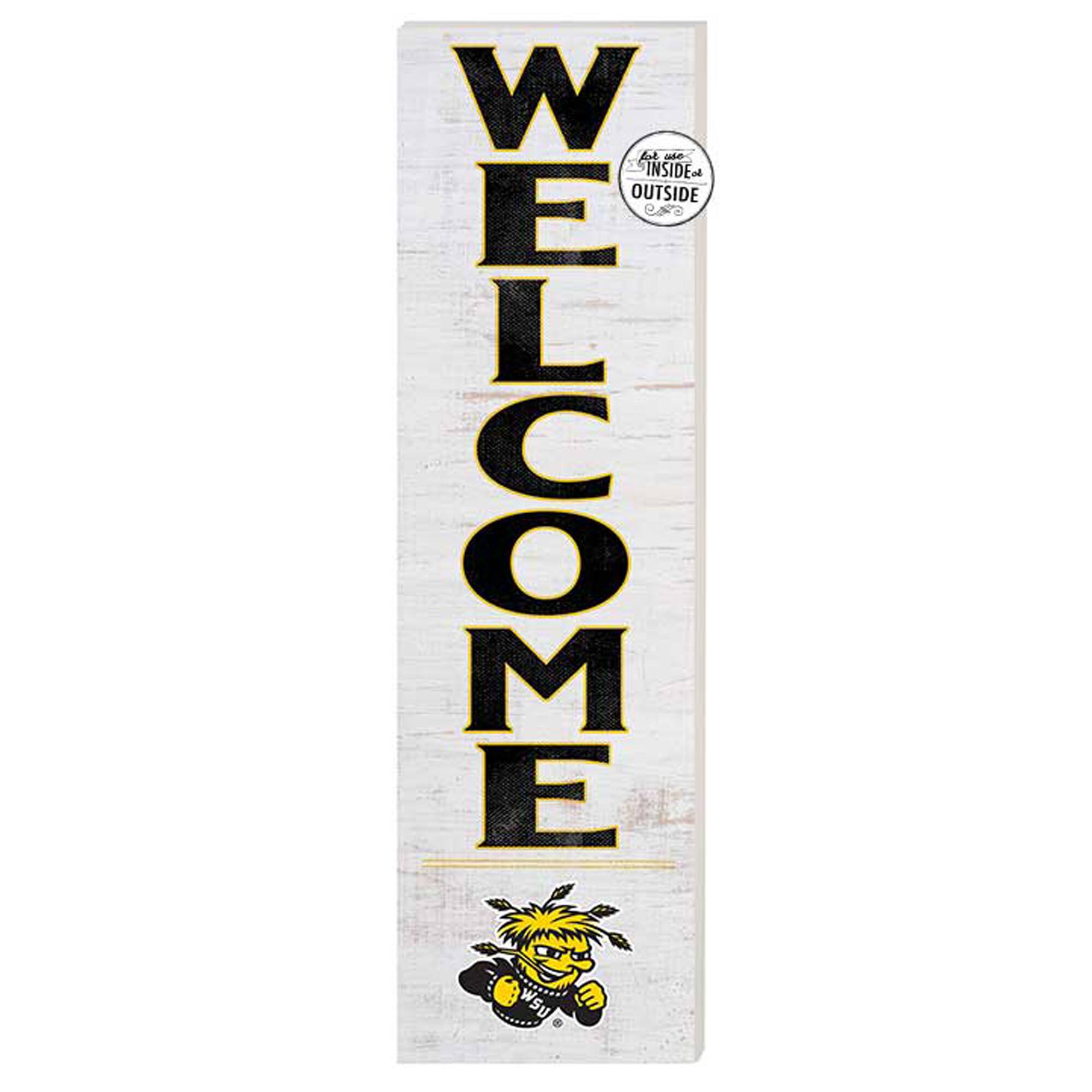 Wichita State Shockers 10'' x 35'' Indoor/Outdoor Welcome Sign