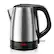 Front. KEINVE - 1.7L Stainless Steel Electric Kettle – 1500W Fast Boiling, Wide Opening with LED Indicator, Cordless & Auto Shut-Off - Silver.