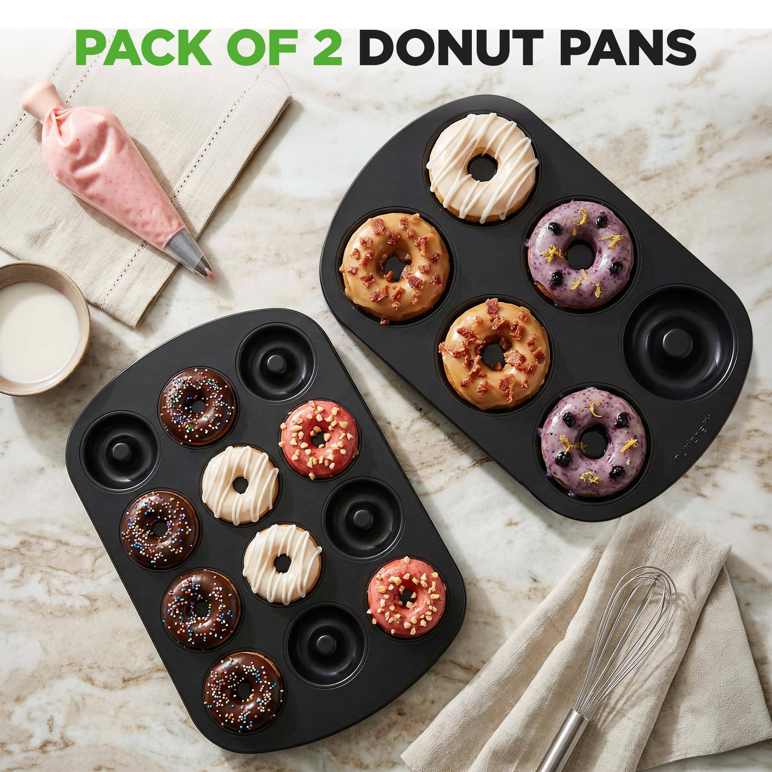 PACK OF 2 DONUT PANS