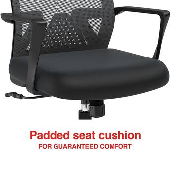 Staples Cartwright Ergonomic Fabric Swivel Task Chair (ST62400 Staples Cartwright Ergonomic Fabric Swivel Task Chair (ST62400