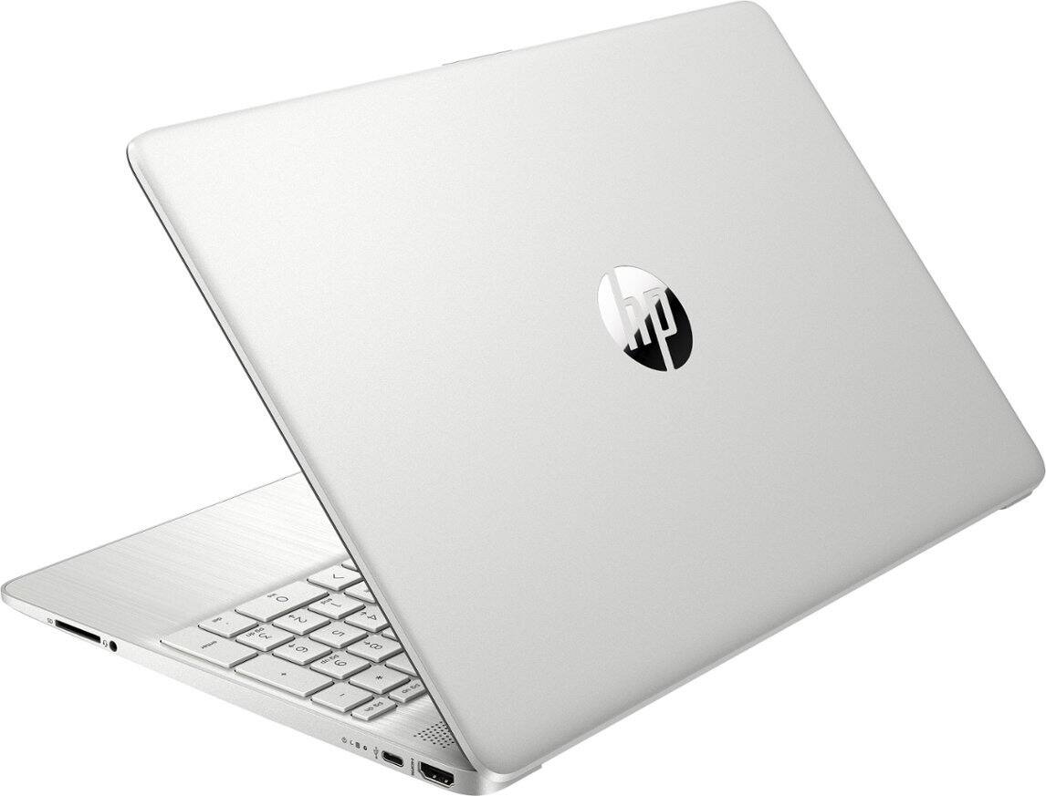 Alt View 2. HP - 15-DY50 Laptop 15.6 FHD Display (i7-1255U, 16GB, 512GB SSD, Intel Iris Xe, WiFi 5, Win 11 Home S-Mode) - Natural Silver.